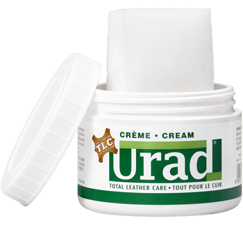 Urad 200ml jar (opened with applicator sponge on the side or closed with applicator sponge hidden inside)