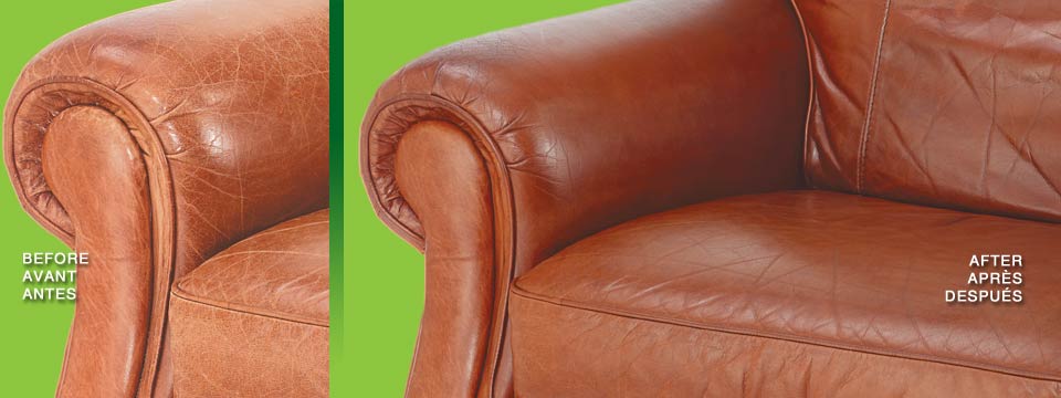 Urad's line of leather care products for furniture